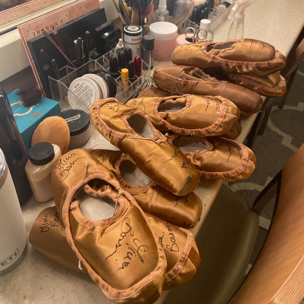 Signed Pointe Shoes of a New York City Ballet Dancer